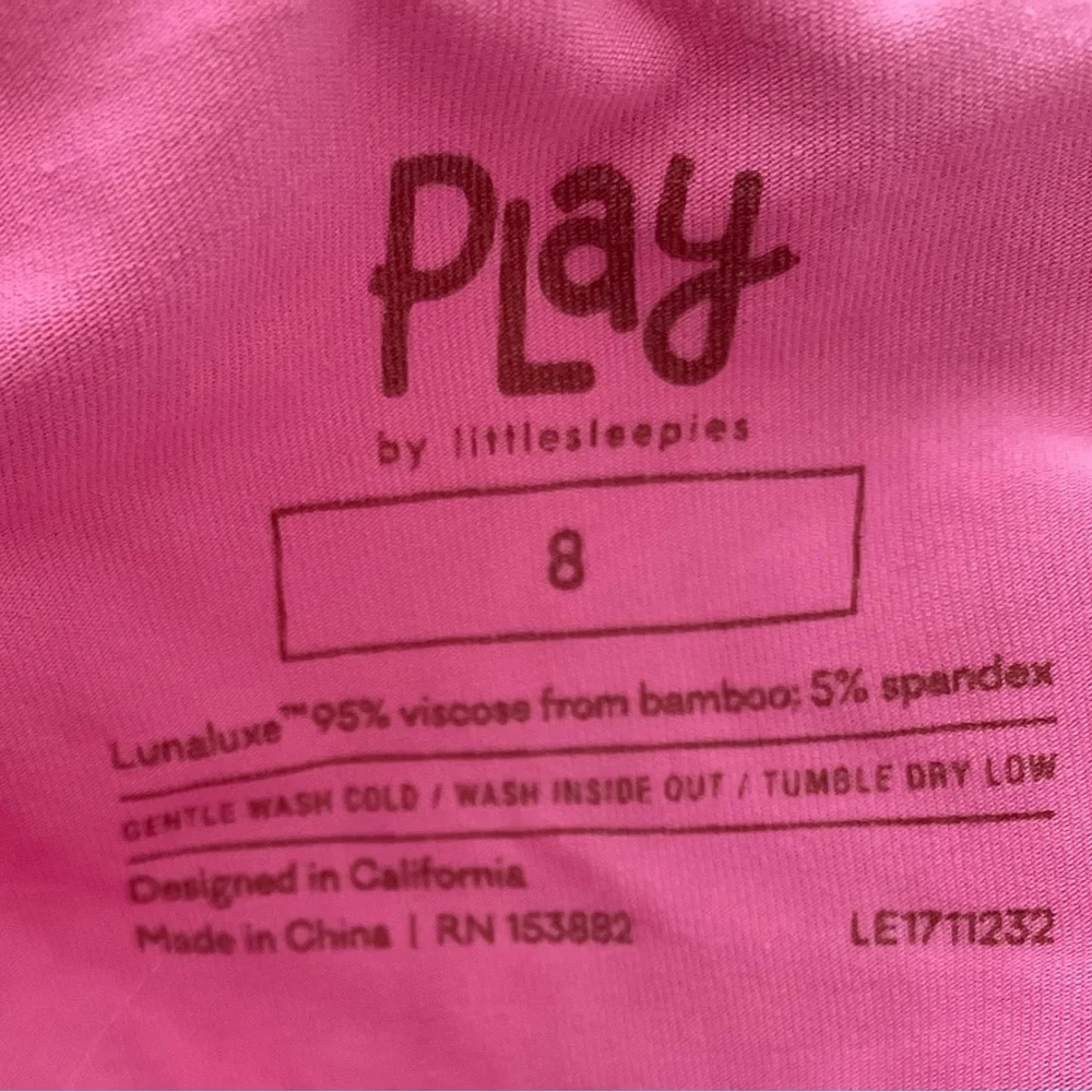 Little Sleepies leggings two pairs 
in colors sweet pink & mauve blush - Picture 2 of 4